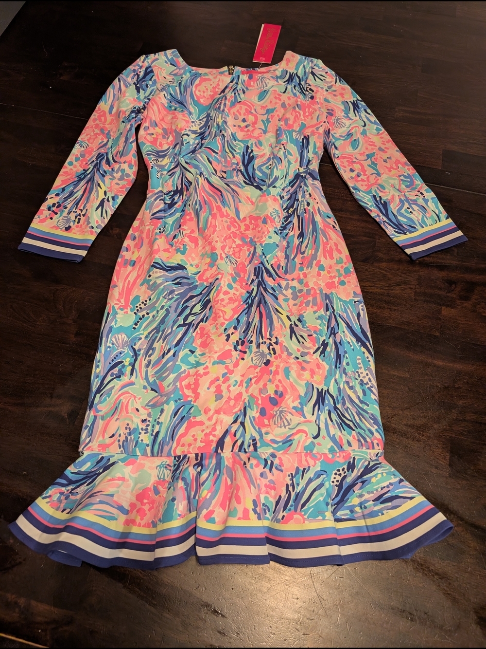 Lilly Pulitzer Reem Dress, Periwinkle Purple, Women's XXS
